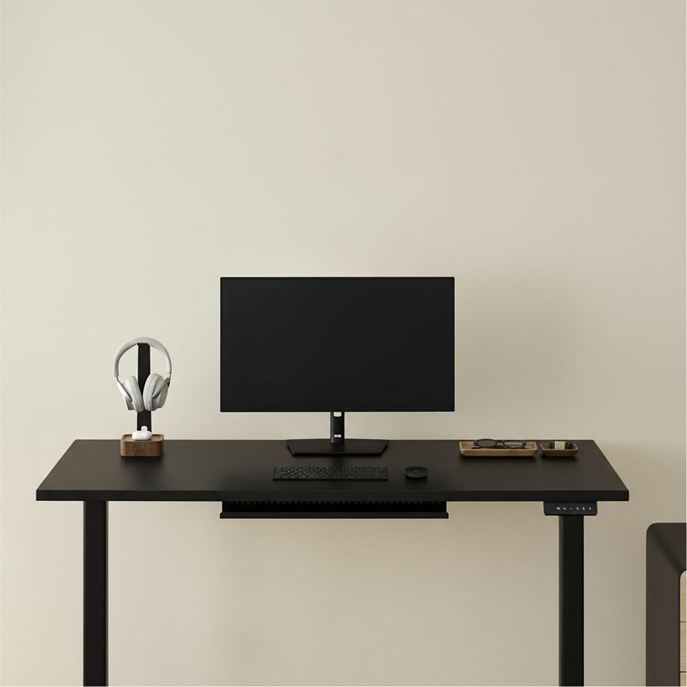 Bàn nâng hạ Pure Edge 140x70cm, màu đen