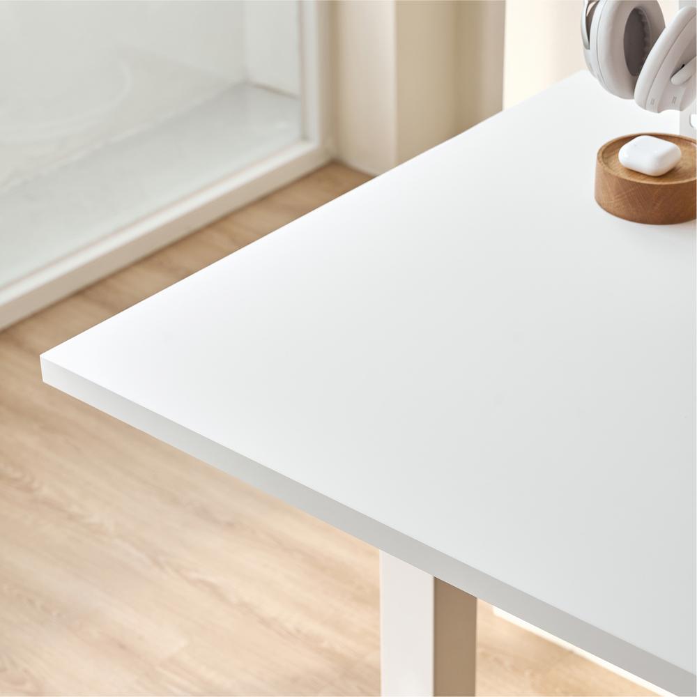 Bàn nâng hạ Pure Fansi 160x75cm, màu trắng