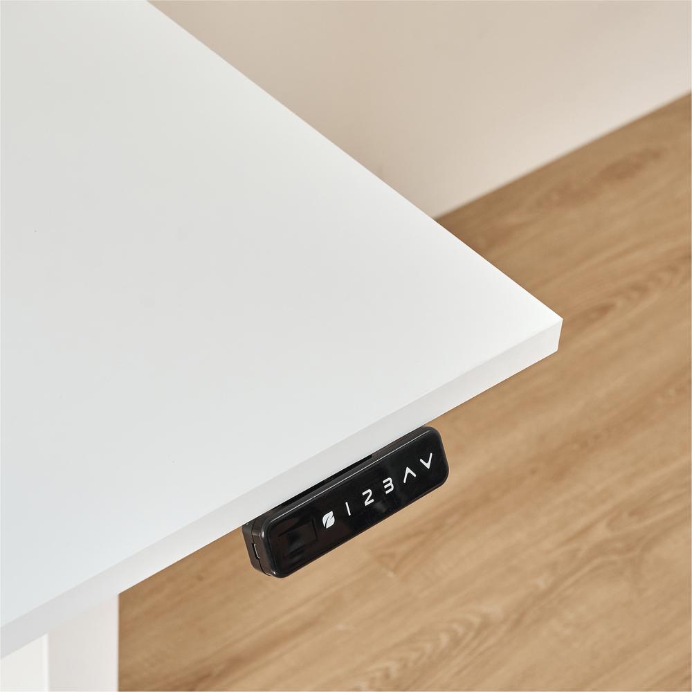 Bàn nâng hạ Pure Fansi 160x75cm, màu trắng