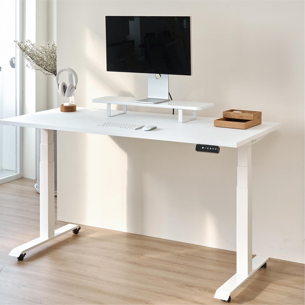 Bàn nâng hạ Pure Fansi 180x75cm, màu trắng
