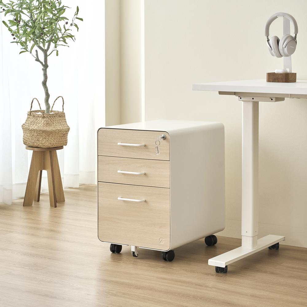 Hộc tủ 3 ngăn The Leaf Plus màu be