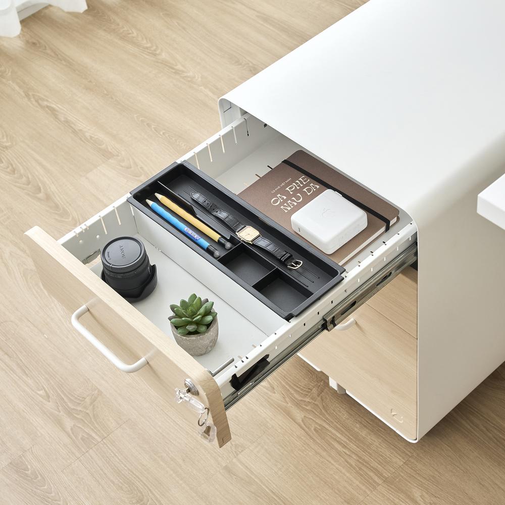 Hộc tủ 3 ngăn The Leaf Plus màu be