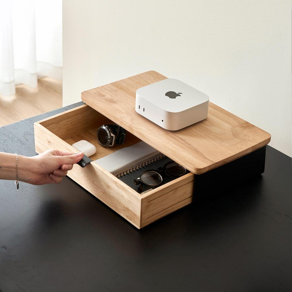 Kệ màn hình kèm ngăn kéo Aura, size M 1 ngăn