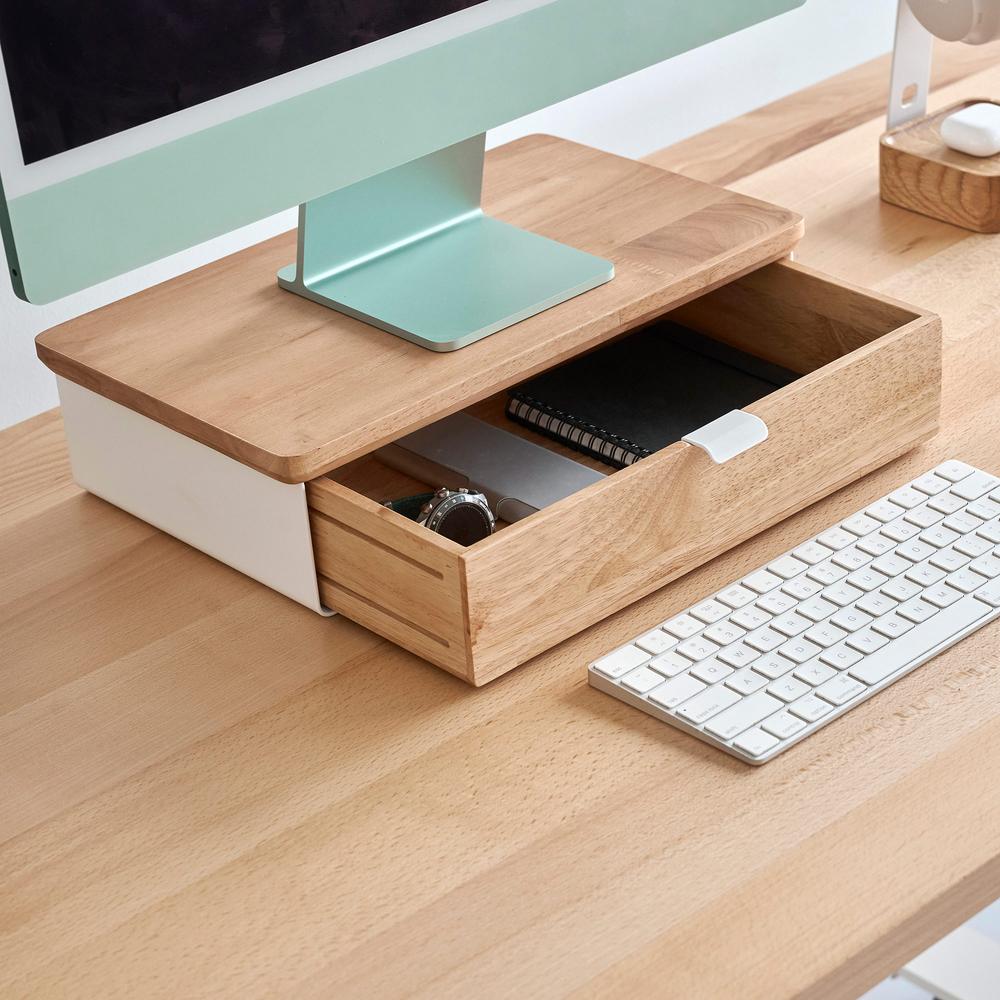 Kệ màn hình kèm ngăn kéo Aura, size M 1 ngăn