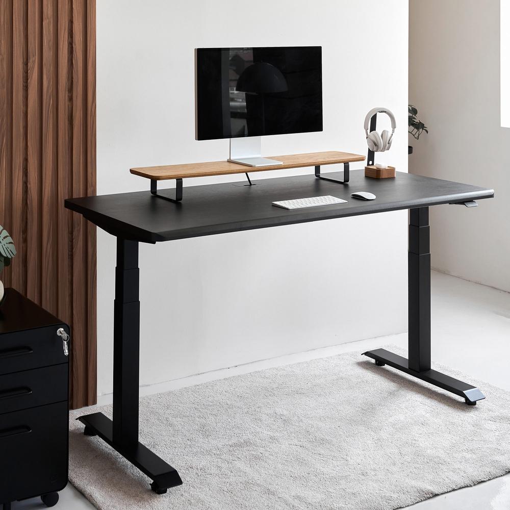 Kệ màn hình The Sil 105cm, gỗ sồi