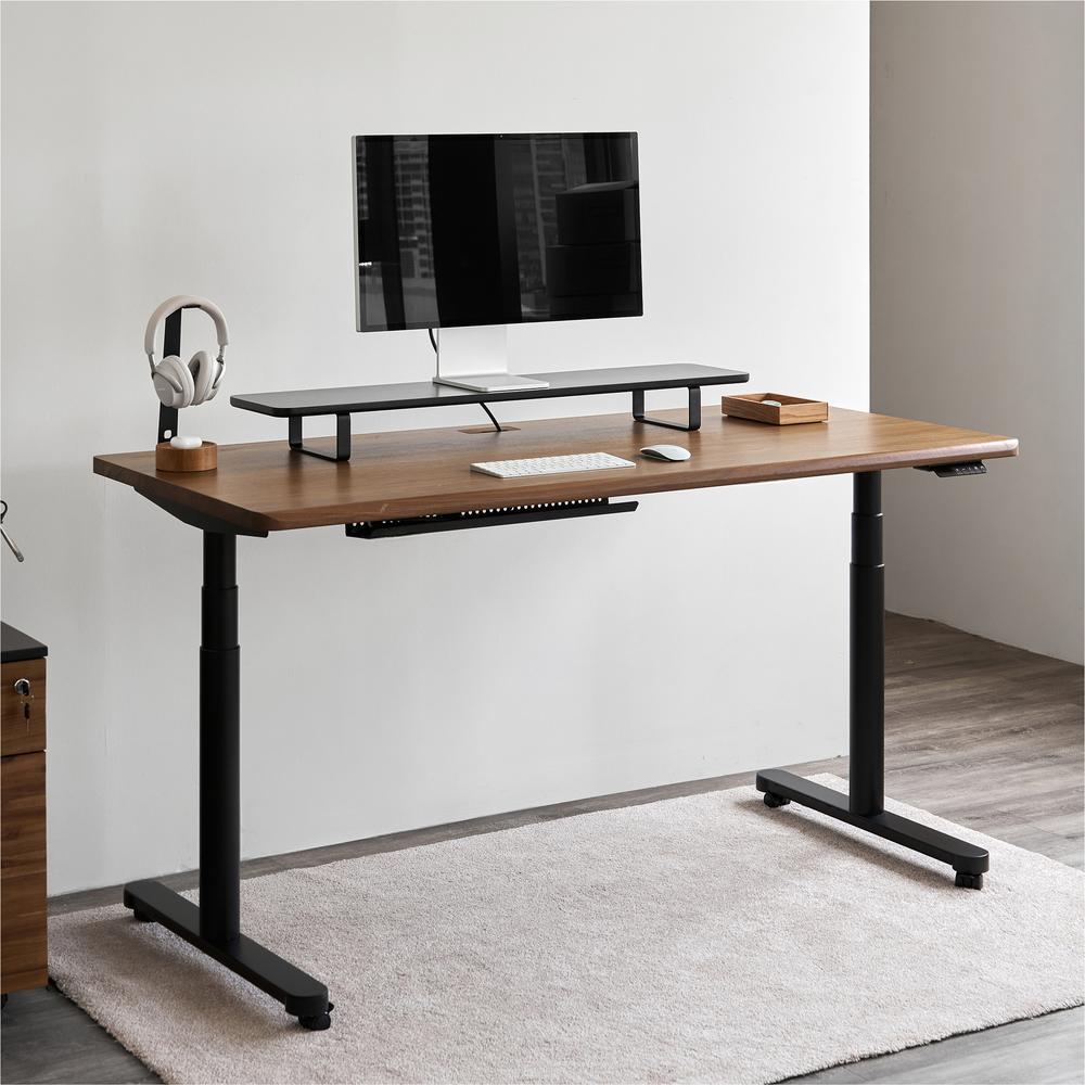 Kệ màn hình The Sil 105cm, gỗ màu đen