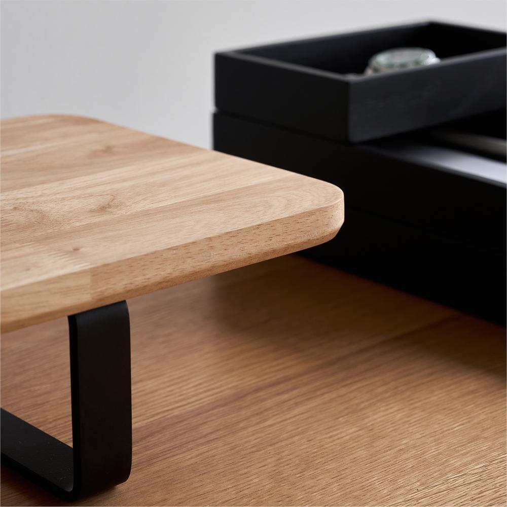 Kệ màn hình The Sil 105cm, gỗ cao su