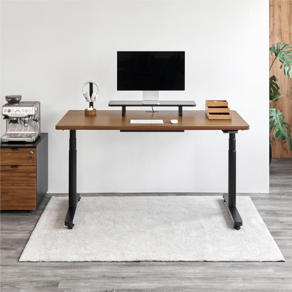 Kệ màn hình The Sil 80cm, gỗ màu đen