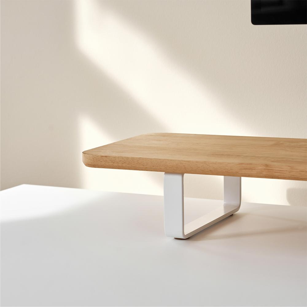 Kệ màn hình The Sil 80cm, gỗ cao su