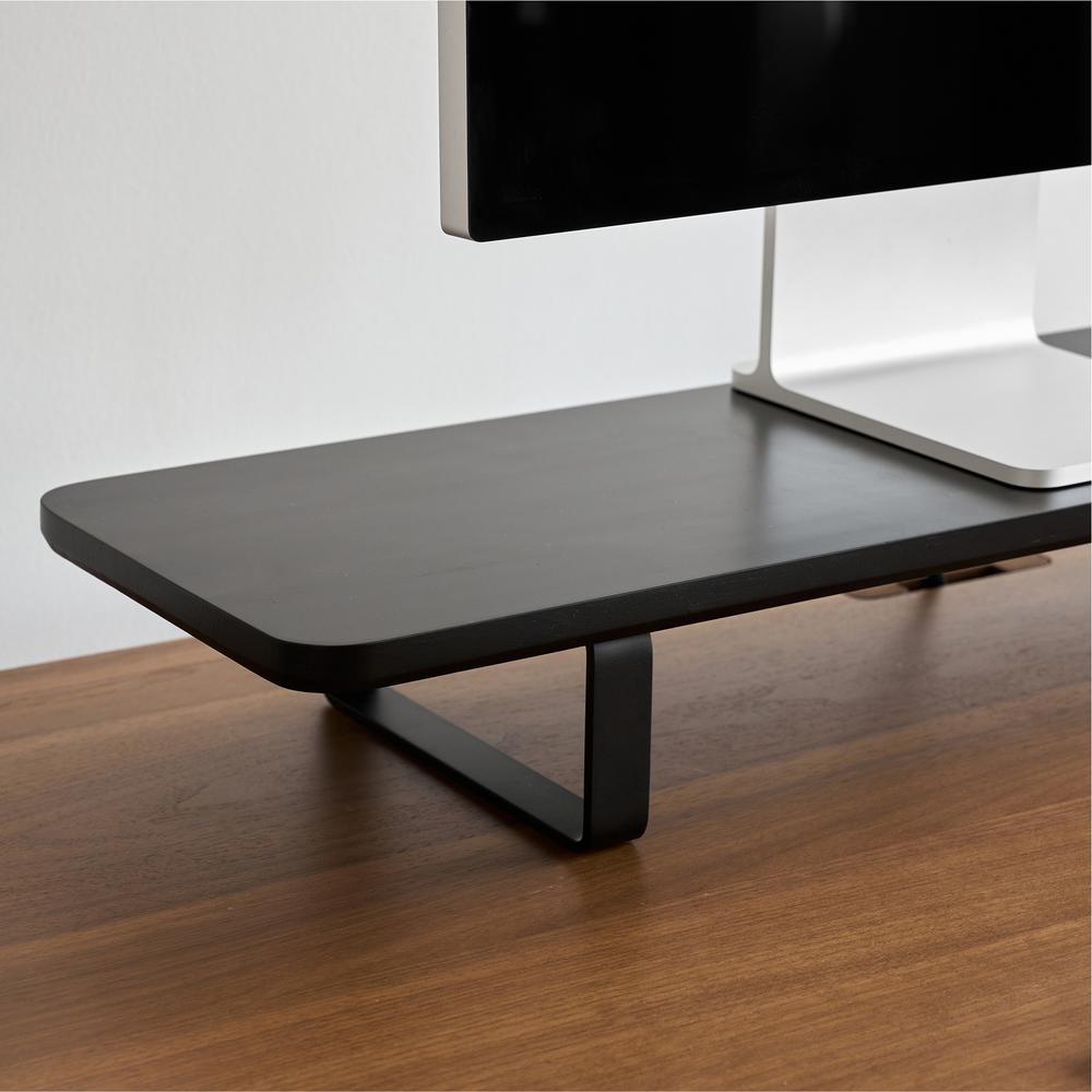 Kệ màn hình The Sil 105cm, gỗ màu đen