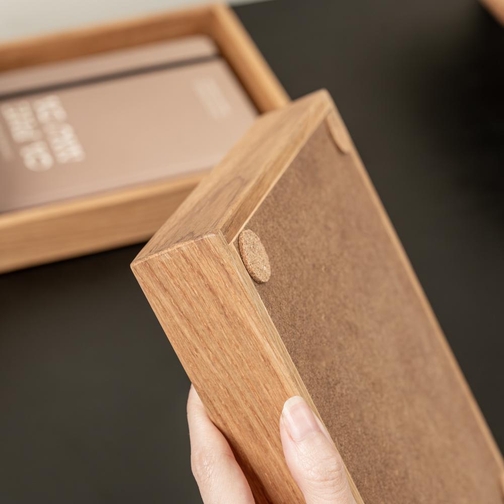 Khay gỗ để bàn Valley Tray - 36×20×3,7cm, màu gỗ tự nhiên