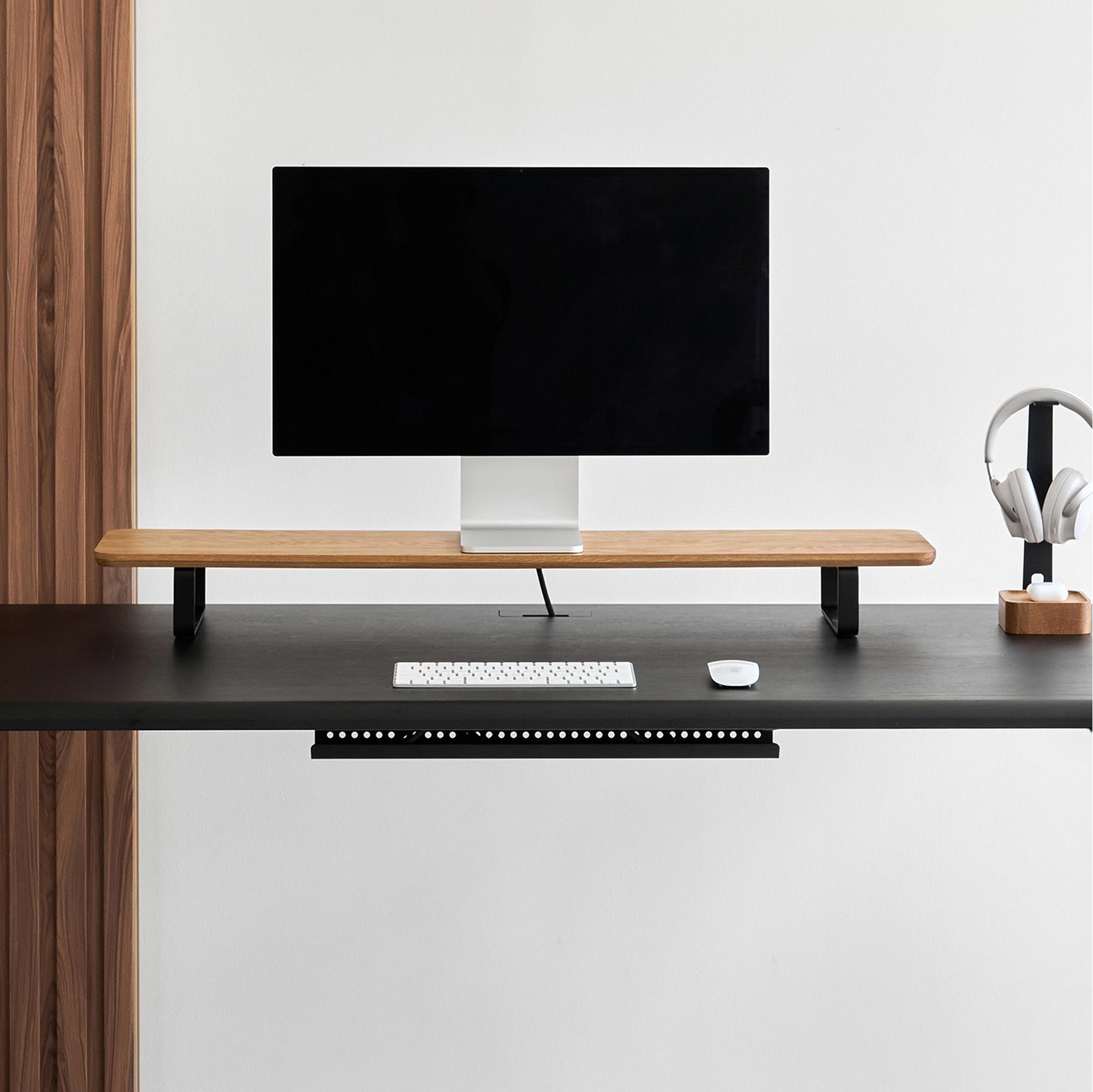 Kệ màn hình The Sil 105cm, gỗ sồi