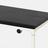 Mặt bàn 160x80cm, gỗ sồi, màu đen