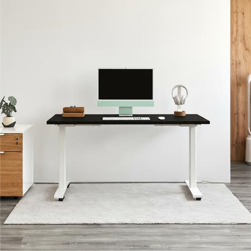 Bàn làm việc Pure Edge Base 140x70cm, màu đen