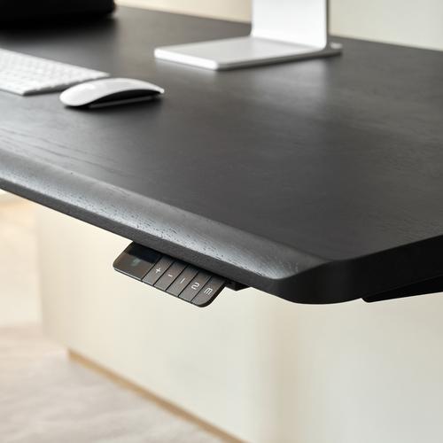 Mặt bàn Noble 160x75cm, màu gỗ màu đen