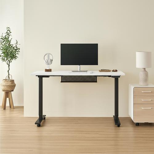 Bàn nâng hạ Pure Edge 120x60cm, màu trắng