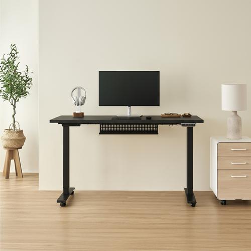 Bàn nâng hạ Pure Edge 140x70cm, màu đen