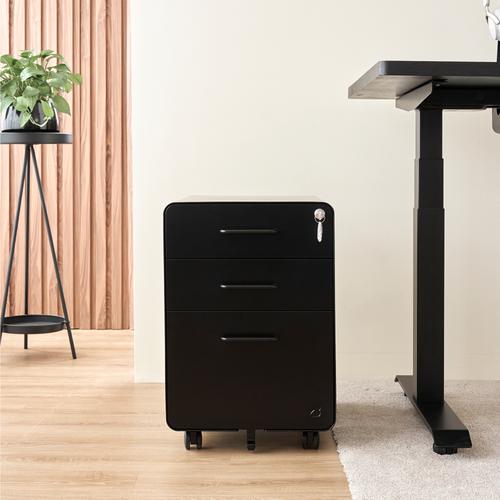 Hộc tủ 3 ngăn The Leaf Plus màu đen