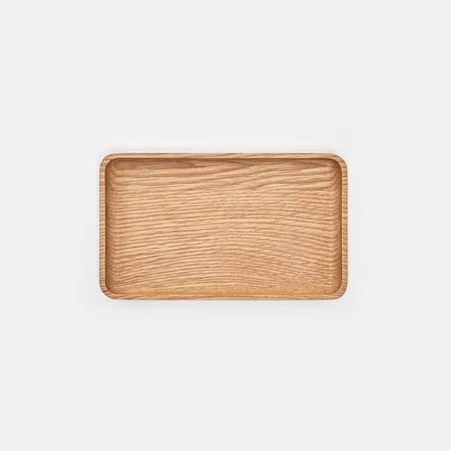 Khay đựng đồ Neat, 20x12x2cm, màu gỗ tự nhiên, không vát