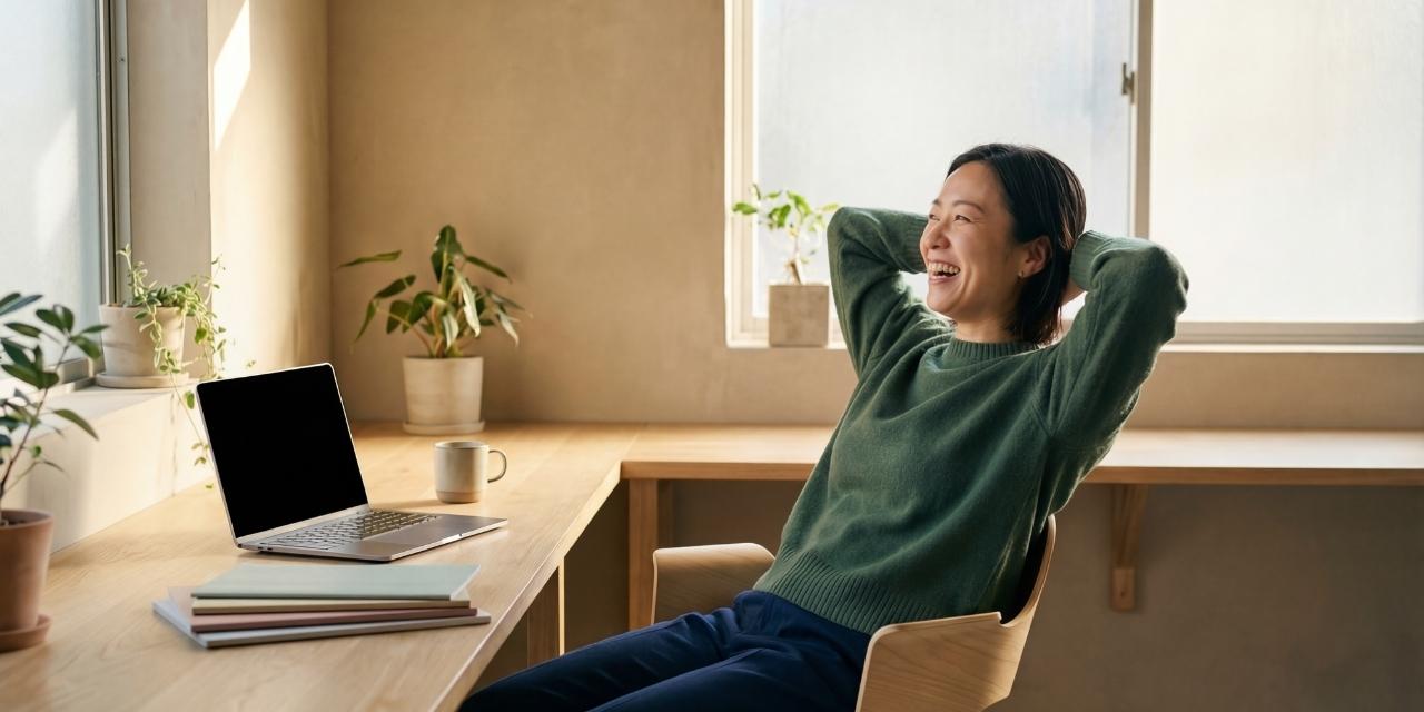 Bàn làm việc 1m4: Kích thước lý tưởng cho góc làm việc chuyên nghiệp tại nhà